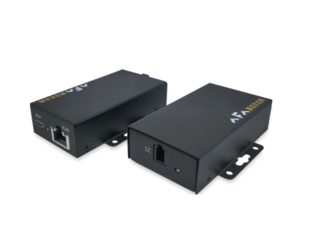 RJ45 To Multimode Single LC Fiber Transceiver